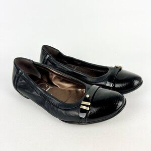 AGL Attilio Giusti Leombruni Womens Bella Patent Leather Ballet Flats size 5.5